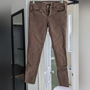 Taupe Skinny Stretchy Jeans